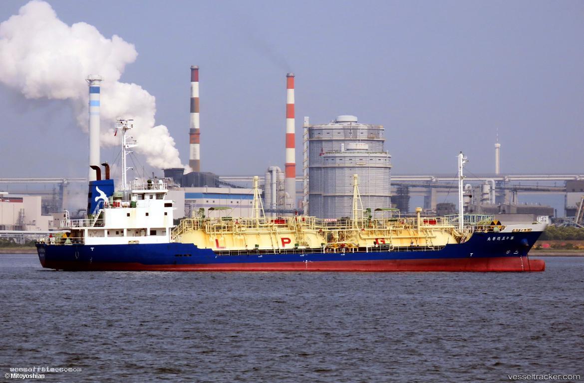 Tokuyo-Maru-No.15 - Lpg Tanker vessel registered in Japan