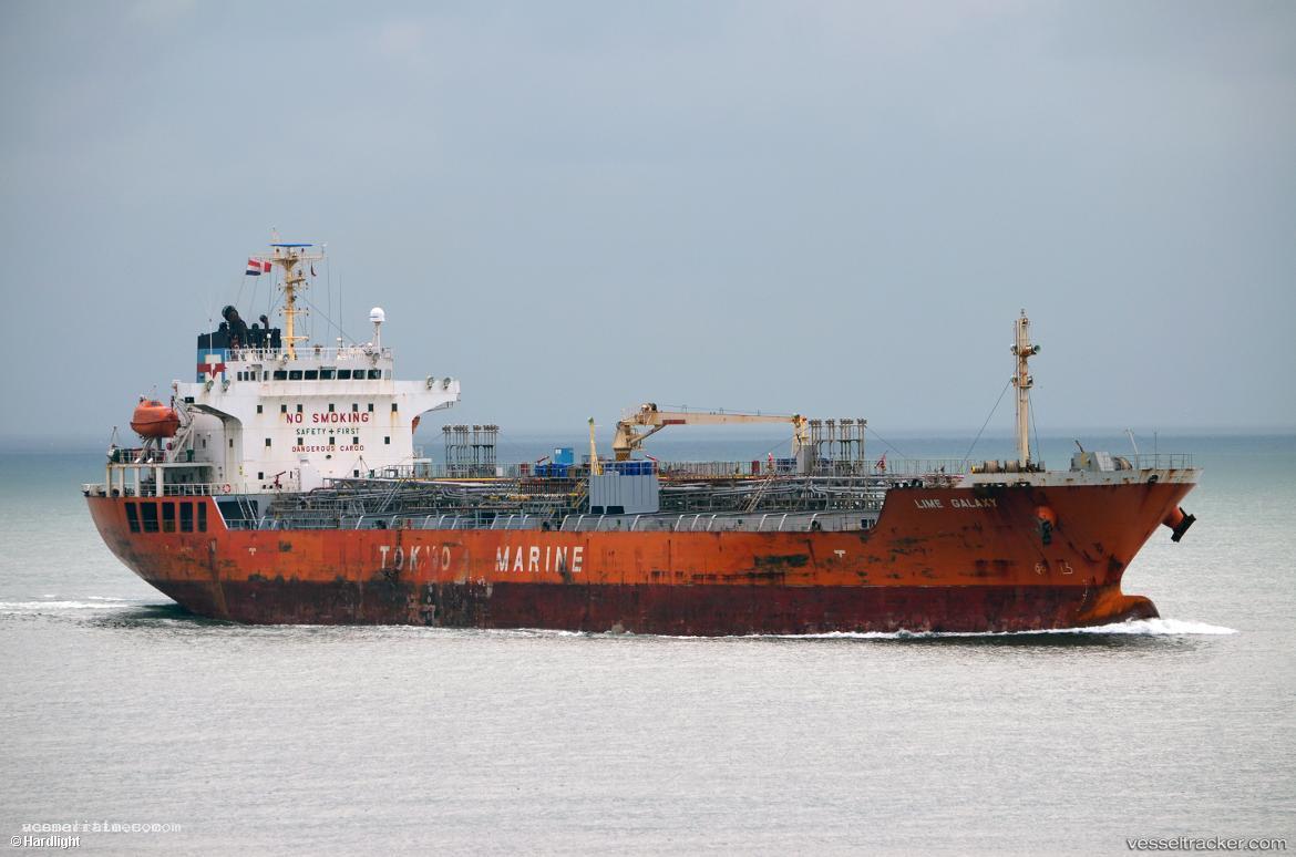 Easterly-Lime-Galaxy - Chemical Oil Products Tanker vessel registered in Marshall Islands