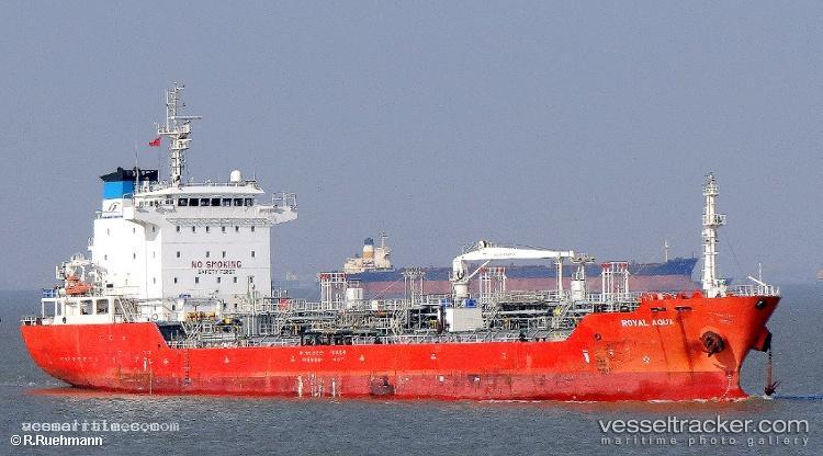 Kts-Brown - Chemical Oil Products Tanker vessel registered in South Korea