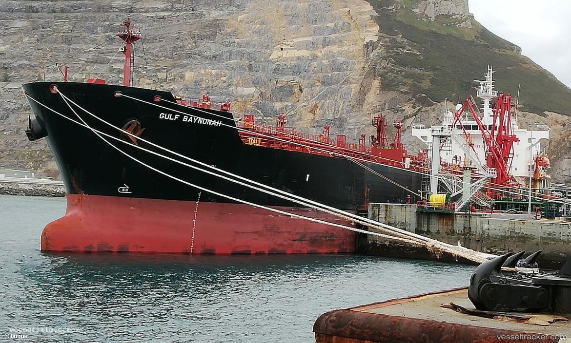 Gulf-Baynunah - Chemical Oil Products Tanker vessel registered in Bahamas