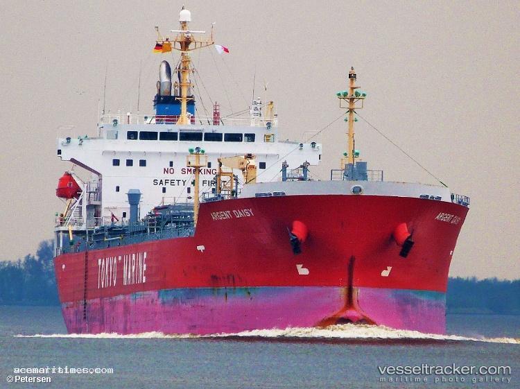 Argent-Daisy - Chemical Oil Products Tanker vessel registered in Singapore