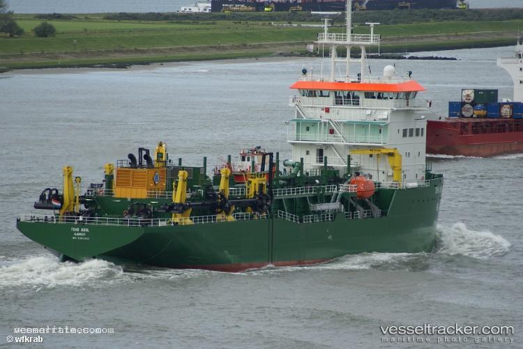 Tshd-Abul - Hopper Dredger vessel registered in Pakistan
