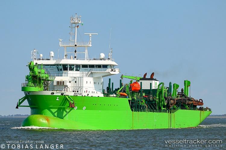 Breydel - Hopper Dredger vessel registered in Belgium