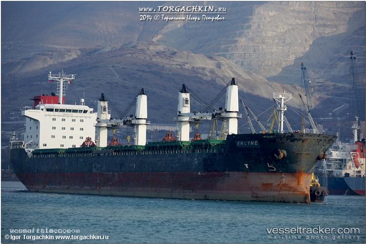Erlyne - Bulk Carrier vessel registered in Liberia