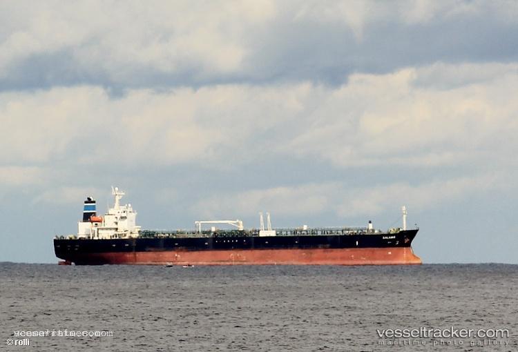 Salamina - Crude Oil Tanker vessel registered in Liberia