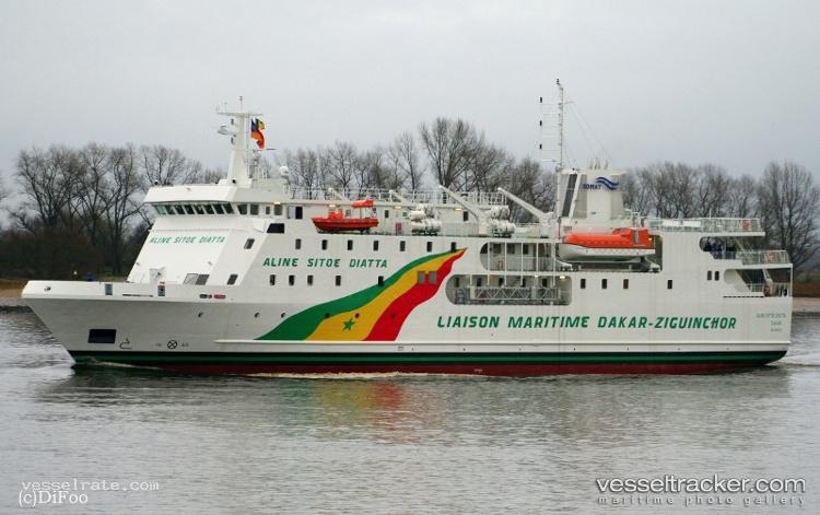 Aline-Sitoe-Diatta - Passenger Ro Ro Cargo Ship