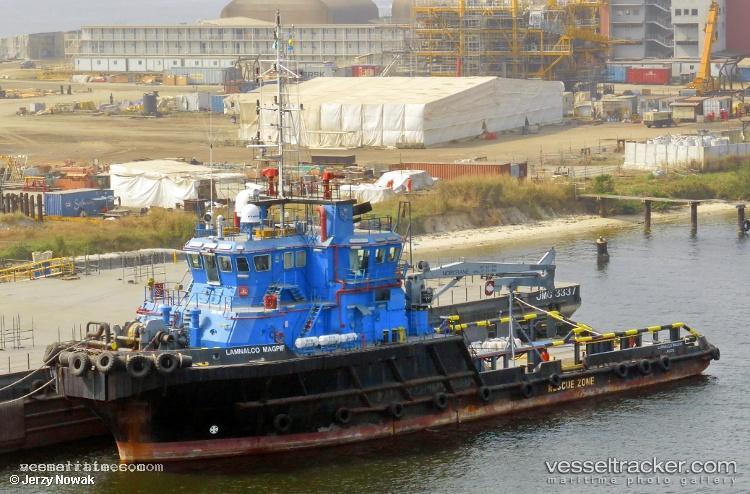 Lamnalco-Magpie - Service Ship vessel registered in Nigeria