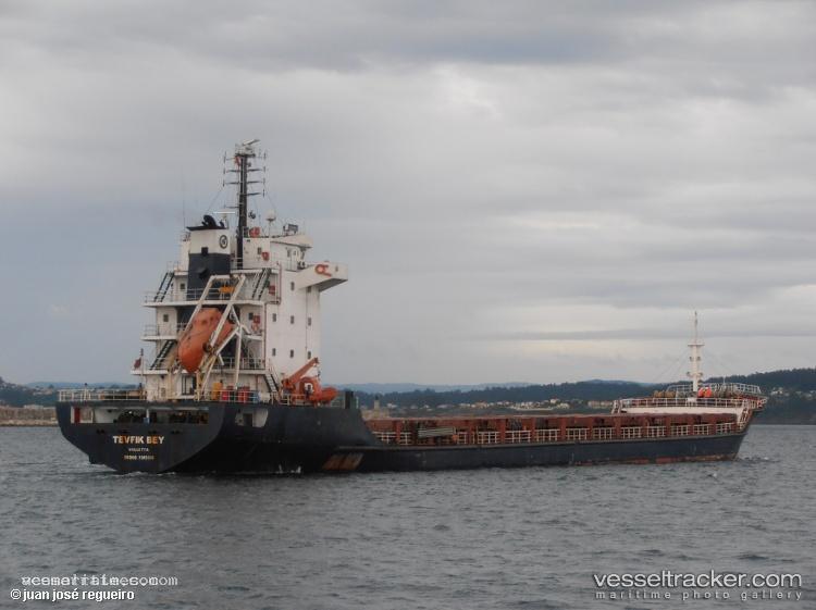 Tevfik-Bey - General Cargo Ship vessel registered in Saint Kitts and Nevis