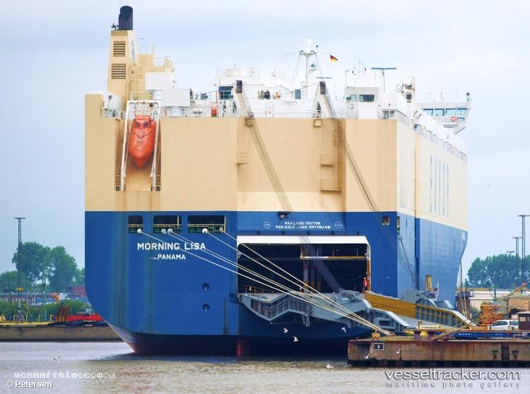 Morning-Lisa - Vehicles Carrier vessel registered in Panama