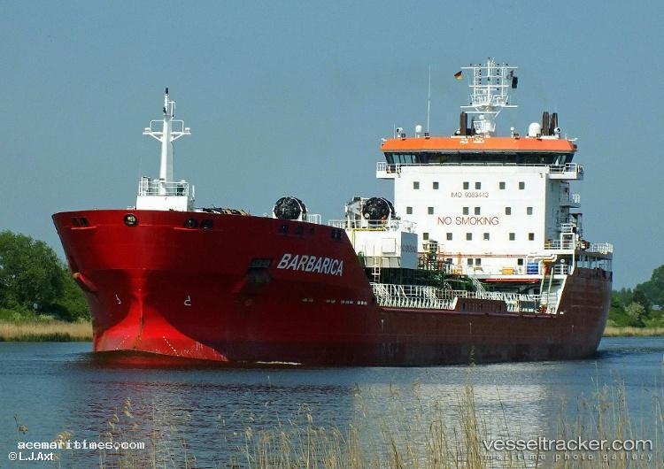Barbarica - Chemical Oil Products Tanker vessel registered in Malta