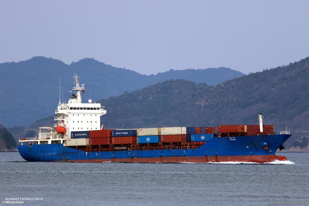 Hecan - Container Ship vessel registered in South Korea
