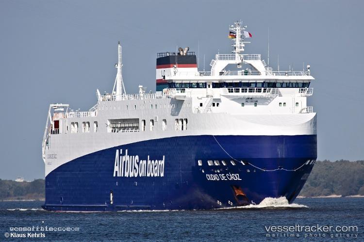 Ciudad-De-Cadiz - Ro Ro Cargo Ship vessel registered in France