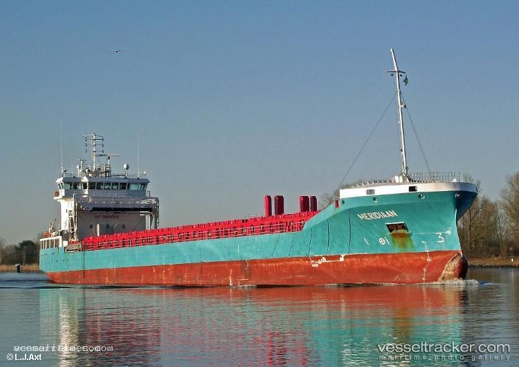 Vertom-Meridiaan - Multi Purpose Carrier vessel registered in Netherlands