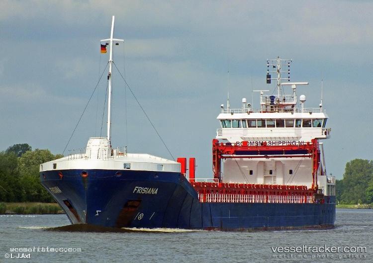Frisiana - General Cargo Ship vessel registered in Netherlands