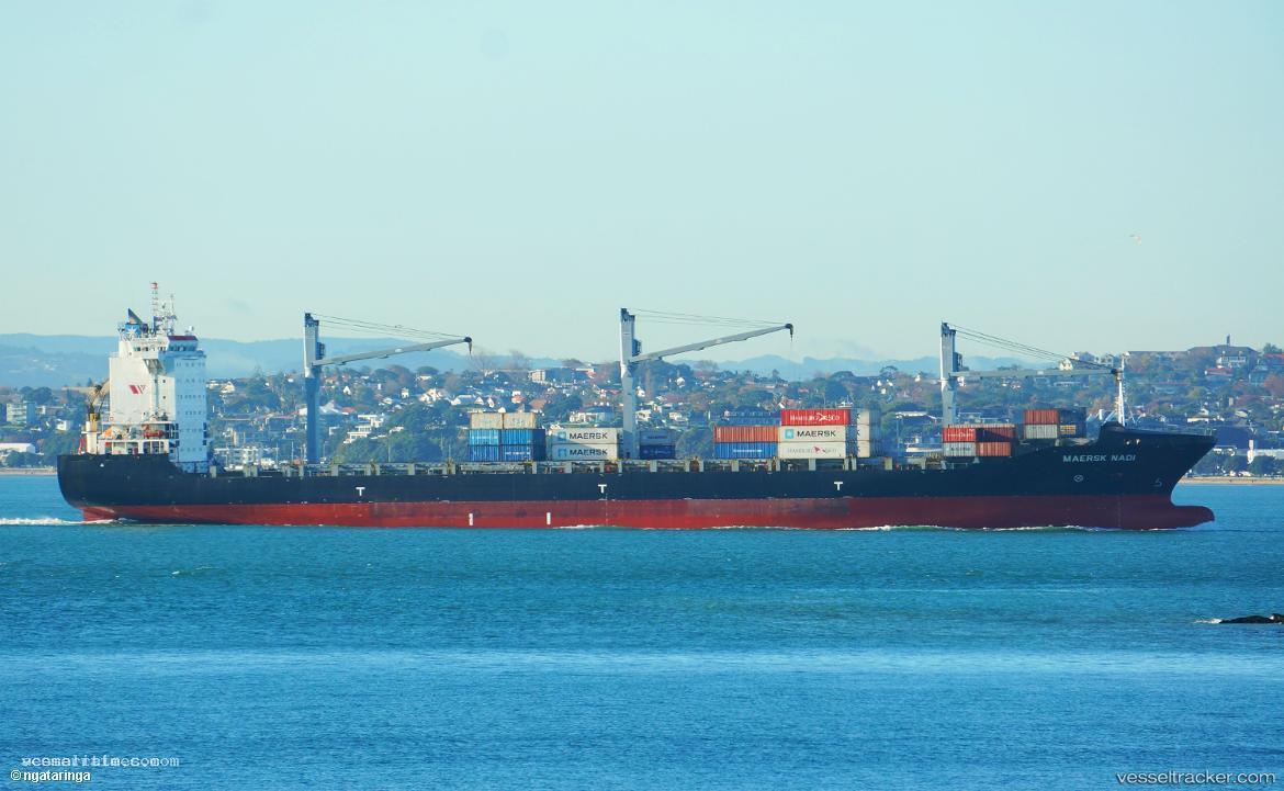 Maersk-Nadi - Container Ship vessel registered in Hong Kong