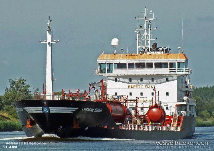 Lessow-Swan - Chemical Oil Products Tanker vessel registered in Denmark
