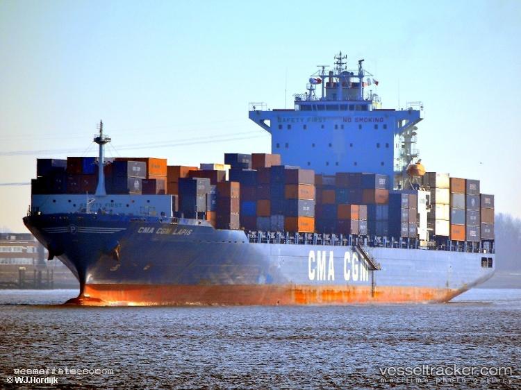Cma-Cgm-Lapis - Container Ship vessel registered in Liberia