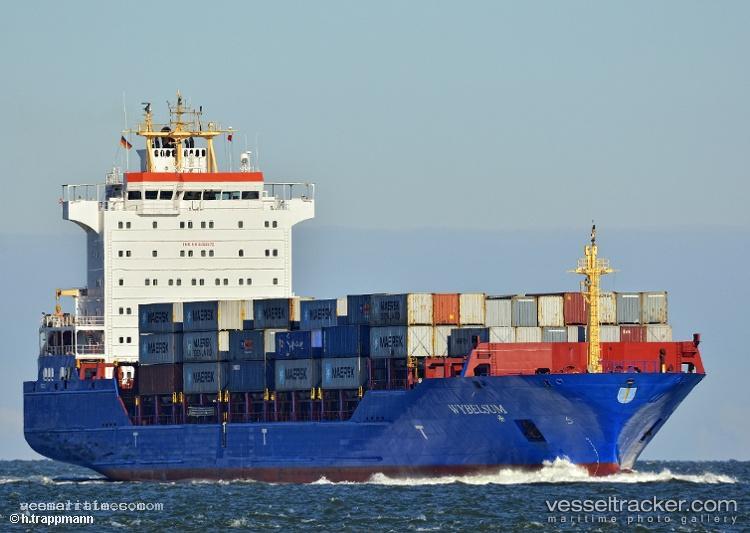 Wybelsum - Container Ship vessel registered in Gibraltar