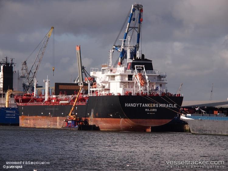 Miracle - Chemical Oil Products Tanker vessel registered in Marshall Islands