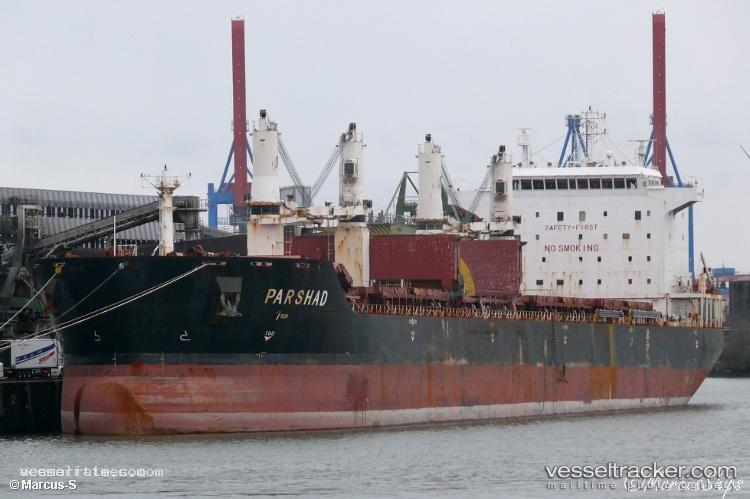 Parshad - Bulk Carrier vessel registered in Iran