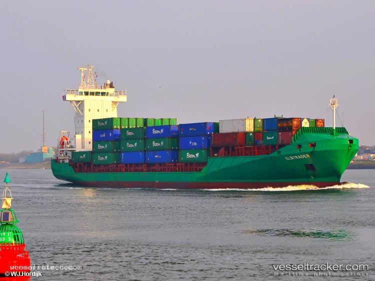 Elbtrader - Container Ship vessel registered in Cyprus