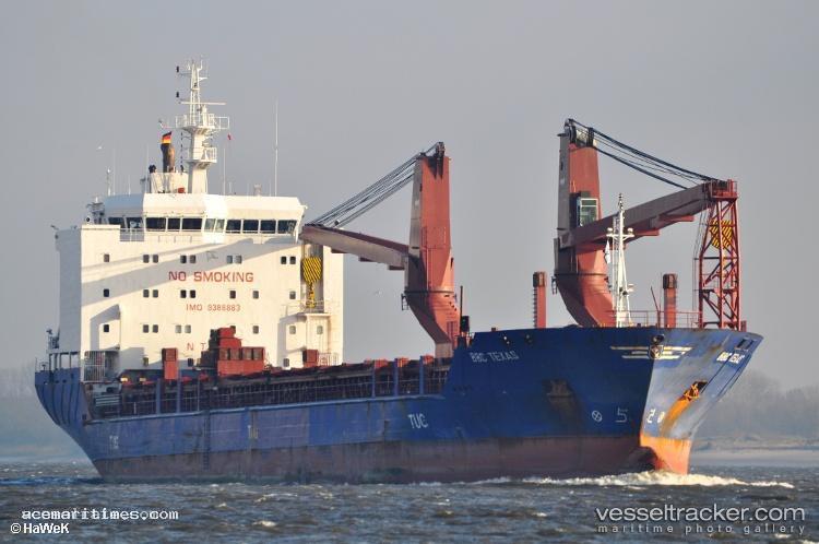 Bbc-Texas - Multi Purpose Carrier vessel registered in Antigua and Barbuda