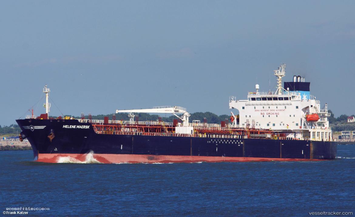 Helene-Maersk - Chemical Oil Products Tanker vessel registered in Singapore