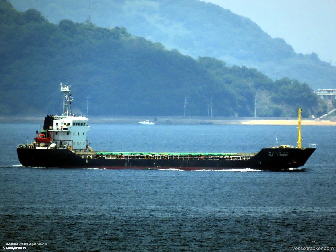 Sj-Honor - General Cargo Ship vessel registered in South Korea