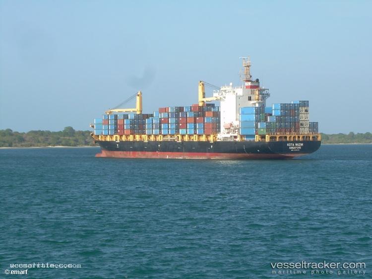 Kota-Nazim - Container Ship vessel registered in Singapore