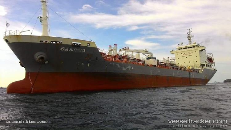 Mt-Sandro - Chemical Oil Products Tanker vessel registered in Panama
