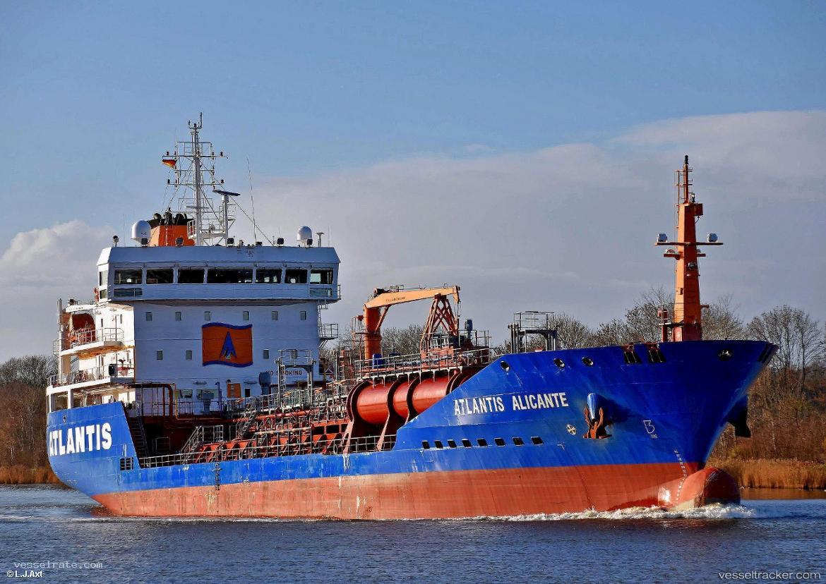 Atlantis-Alicante - Chemical Oil Products Tanker vessel registered in Malta