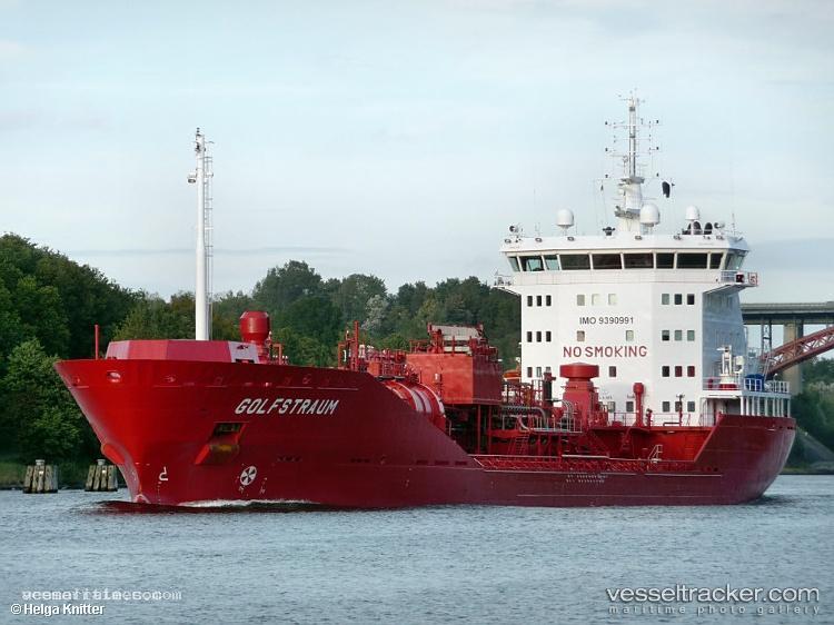 Golfstraum - Chemical Oil Products Tanker vessel registered in Norway