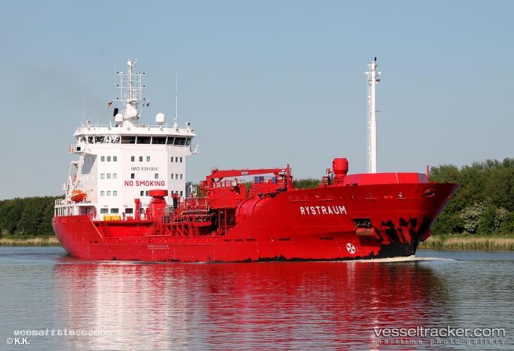Rystraum - Chemical Oil Products Tanker vessel registered in Norway