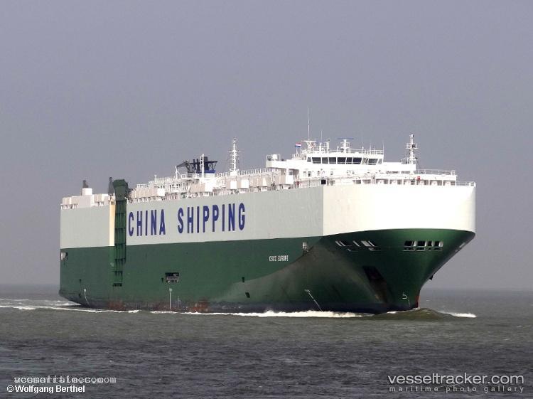 Mv-Rcc-Europe - Vehicles Carrier vessel registered in Bahamas
