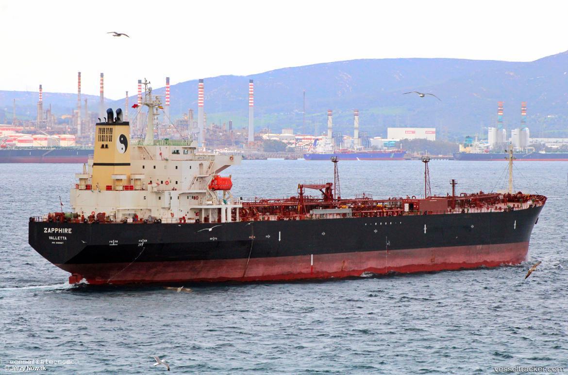 Zapphire - Oil Products Tanker vessel registered in Malta