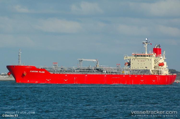 Caroni-Plain - Chemical Oil Products Tanker vessel registered in Hong Kong