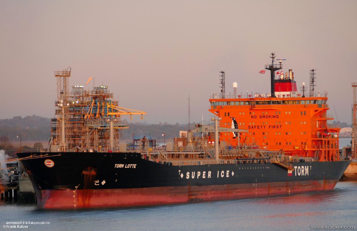 Torm-Lotte - Chemical Oil Products Tanker vessel registered in Denmark