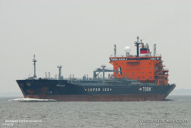 Torm-Lilly - Chemical Oil Products Tanker vessel registered in Denmark