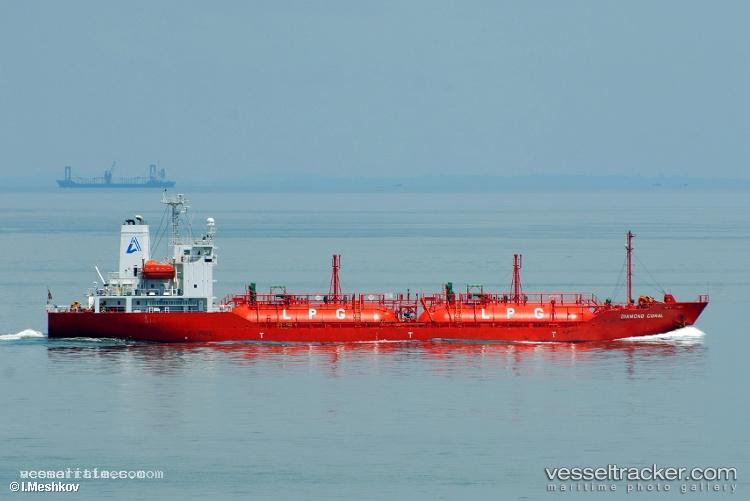 Diamond-Coral - Lpg Tanker vessel registered in Panama