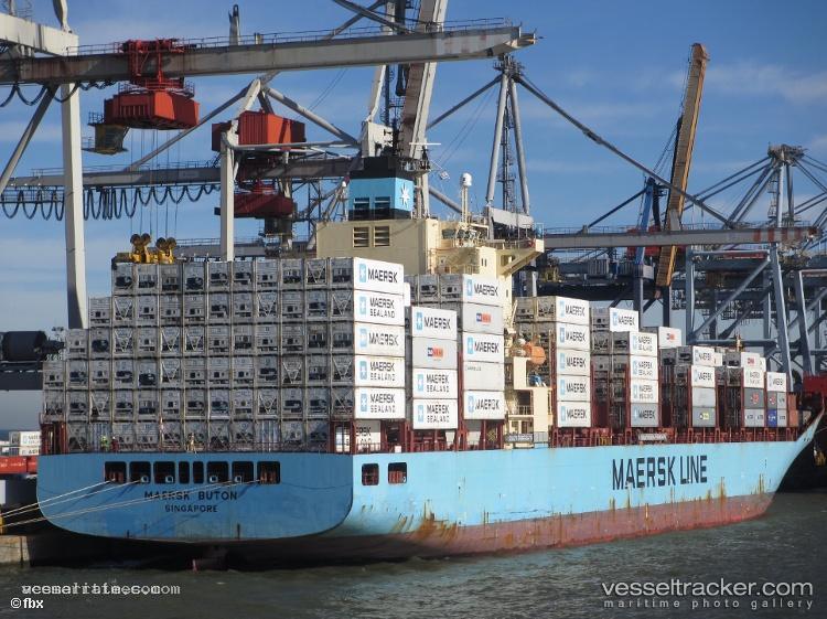 Maersk-Buton - Container Ship vessel registered in Singapore