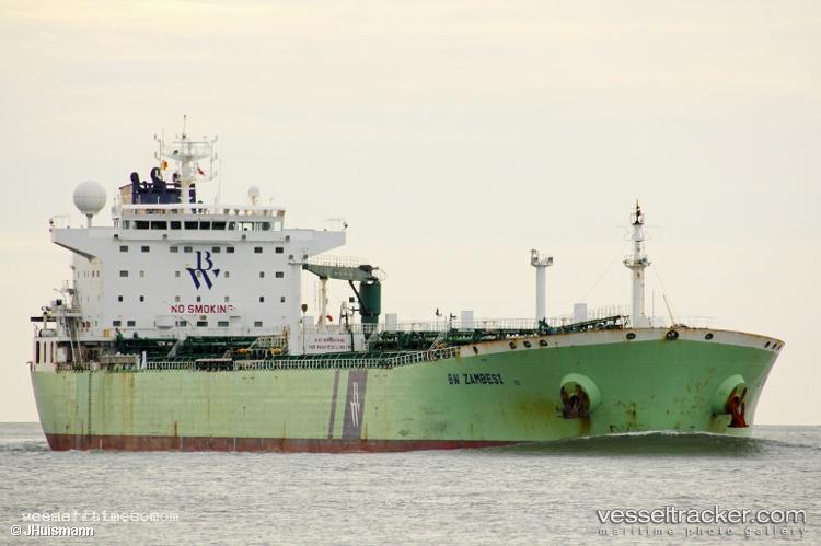 Hafnia-Zambesi - Oil Products Tanker vessel registered in Singapore