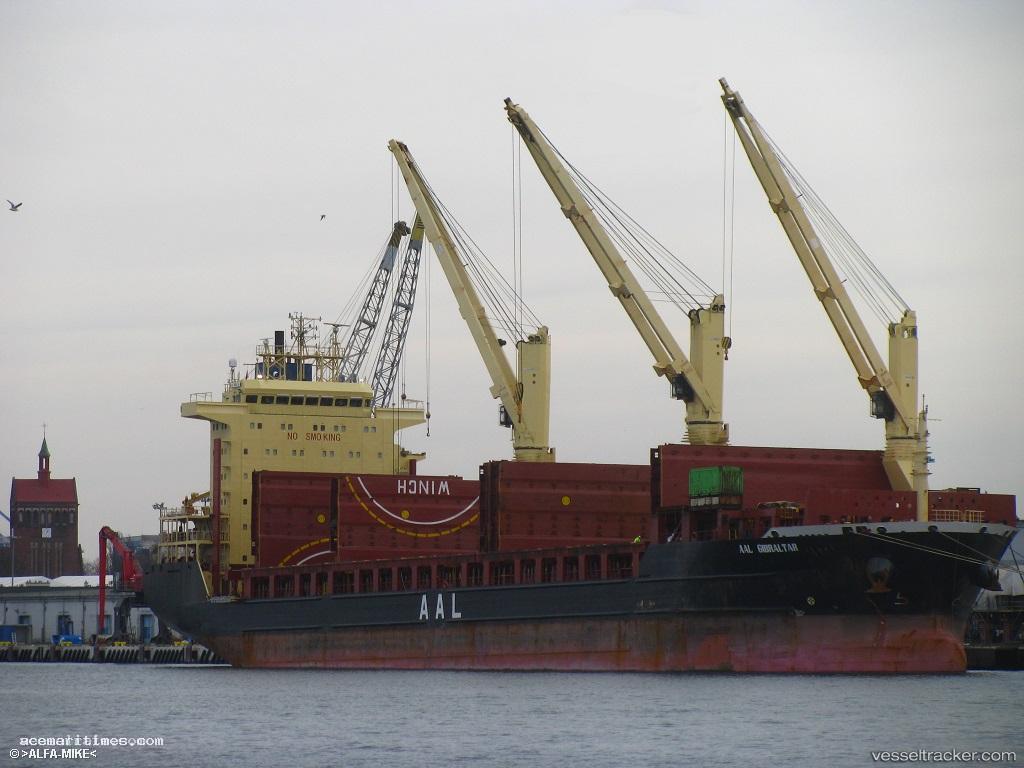 Aal-Gibraltar - Multi Purpose Carrier vessel registered in Cyprus