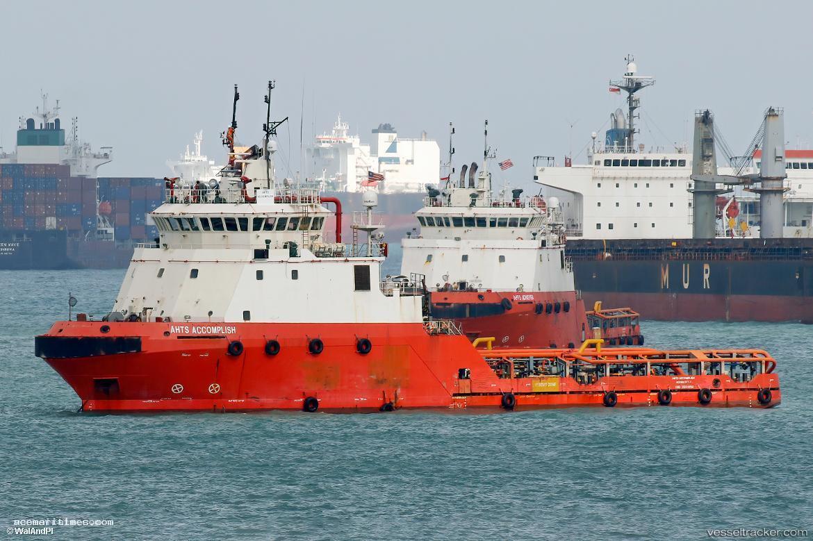 Ahts-Accomplish - Offshore Tug Supply Ship vessel registered in Liberia
