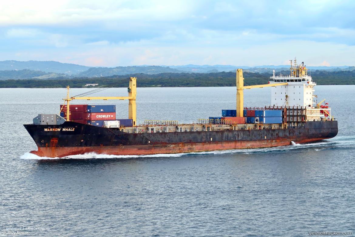 Warnow-Whale - Container Ship vessel registered in Cyprus
