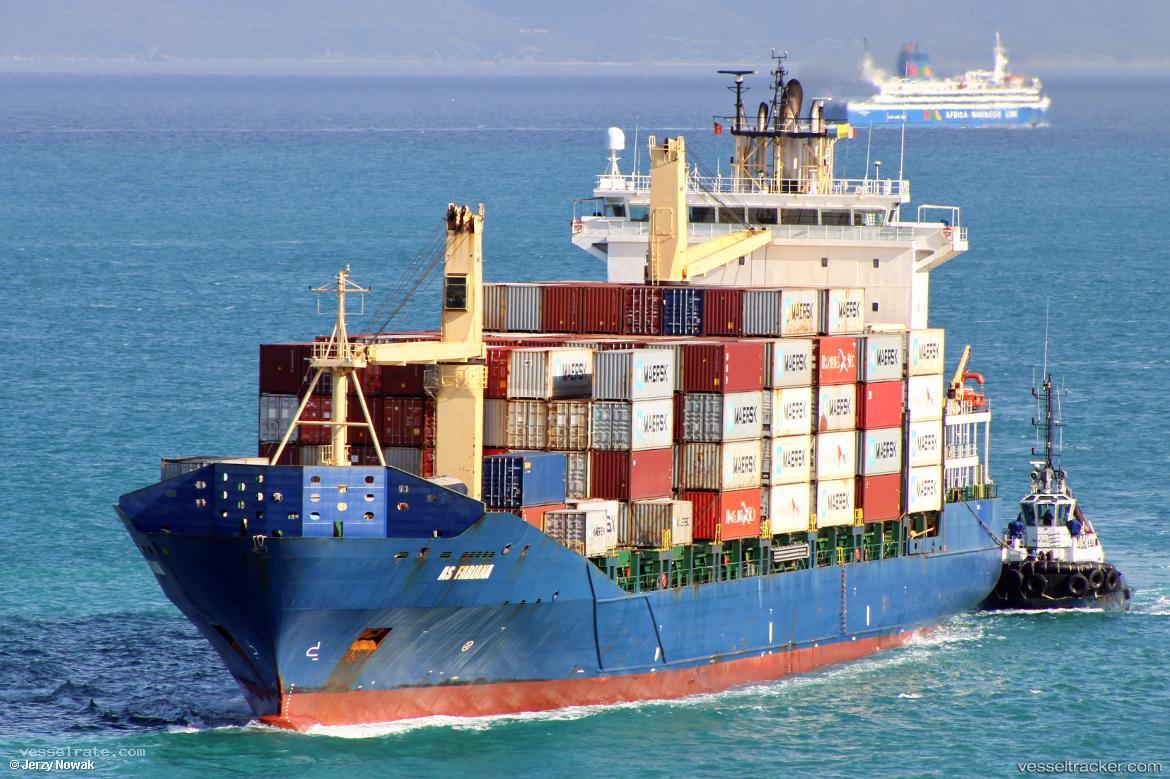 As-Fabiana - Container Ship vessel registered in Portugal