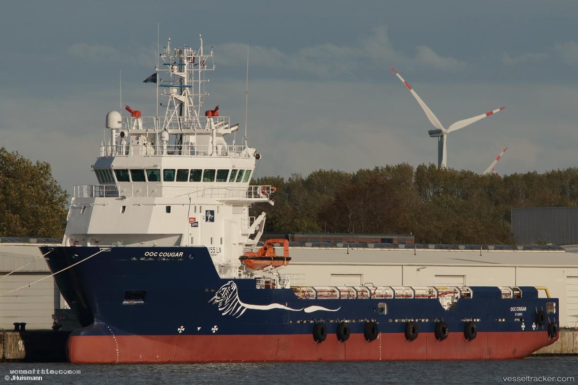 Ooc-Cougar - Offshore Tug Supply Ship vessel registered in Liberia