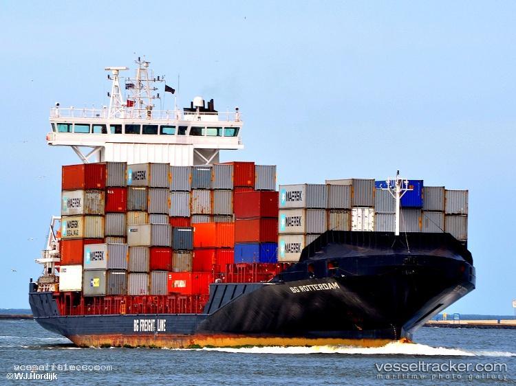 Ct-Rotterdam - Container Ship vessel registered in Cyprus