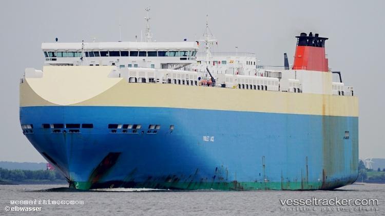 Violet-Ace - Vehicles Carrier vessel registered in Bahamas
