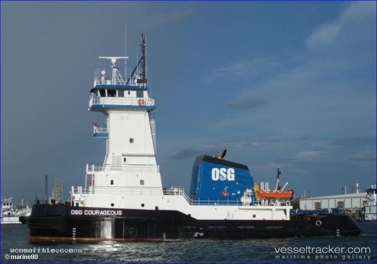 Osg-Courageous - Pusher Tug vessel registered in United States of America