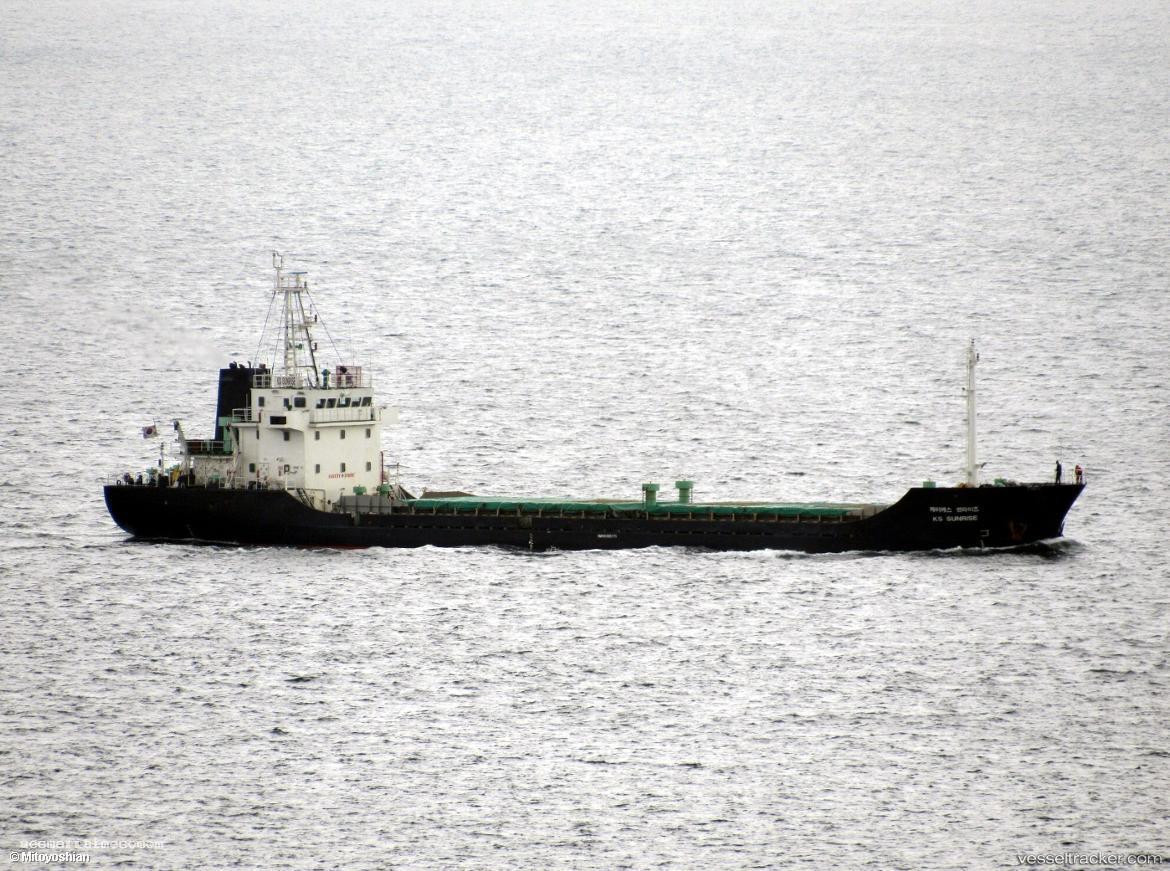 Ks-Sunrise - General Cargo Ship vessel registered in South Korea